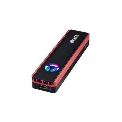 Akasa USB 3.2 Gen 2 ext. rámeček pro M.2 SSD RGB