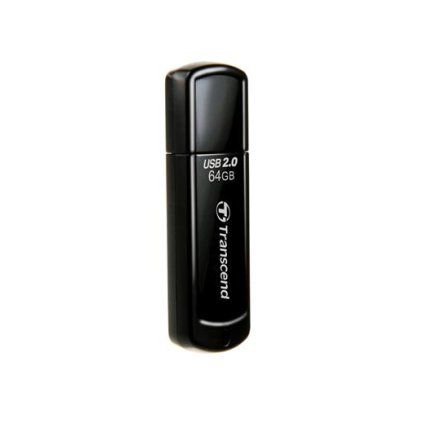 Transcend 64GB JetFlash 350, USB 2.0 flash disk, černý