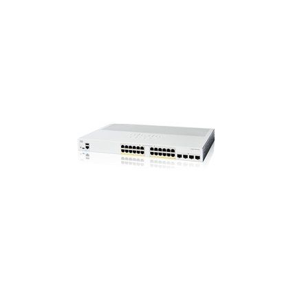 Cisco Catalyst switch C1200-24FP-4G (24xGbE,4xSFP,24xPoE+,375W) - REFRESH