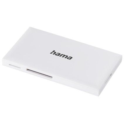 Hama USB 3.0 multi čtečka karet SD/micro SD, CF, MS, bílá