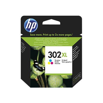 HP 302XL (F6U67AE, barevná)