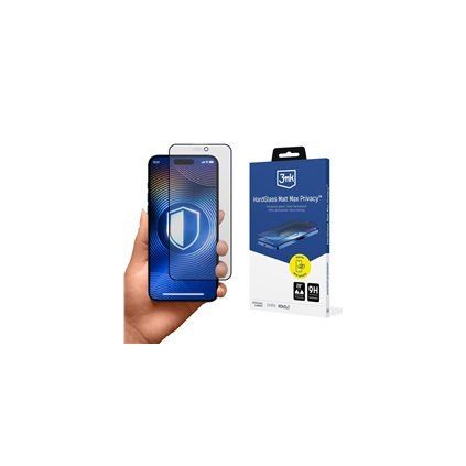3mk HardGlass Matt Max Privacy pro Apple iPhone 16 Pro
