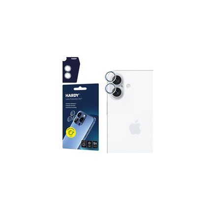 3mk Hardy Lens Protection Pro pro iPhone 16/16 Plus Silver