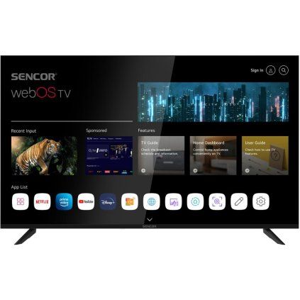 Sencor SLE 55US804B WEBOS UHD TV 55"