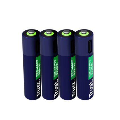 USB-C RECHARGEABLE BATTERIES 4P - AAA