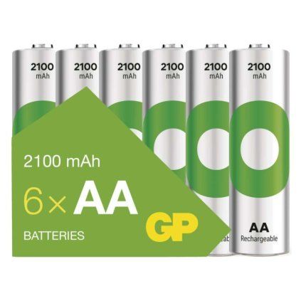 GP ReCyko 2100 AA (HR6), 6 ks