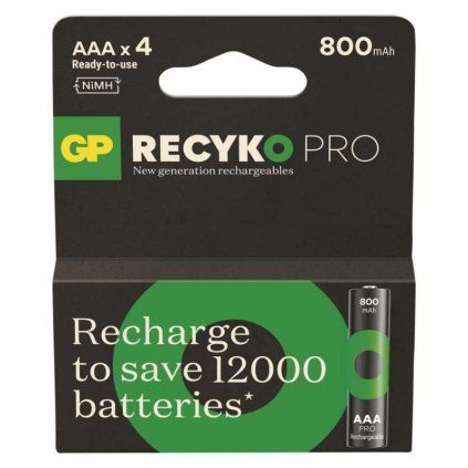 GP ReCyko Pro Professional AAA (HR03), 4 ks