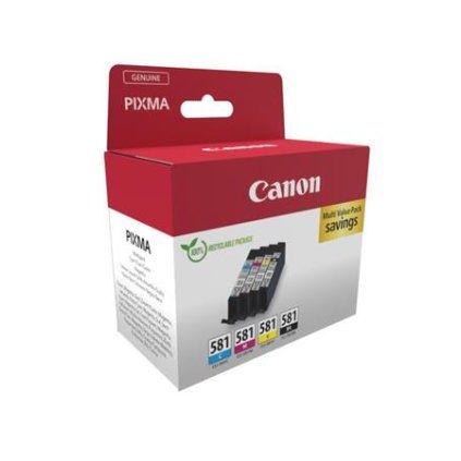 Canon INK CLI-581 BK C M Y MULTI 4x5,6ml