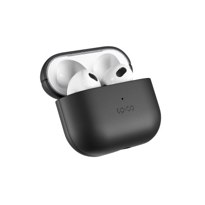 Epico Leather Case Airpods 3 - černá
