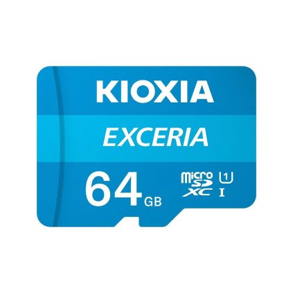 KIOXIA EXCERIA microSDXC 64GB + adaptér