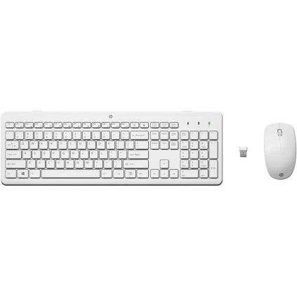 HP 230 Wireless Mouse Keyboard White 