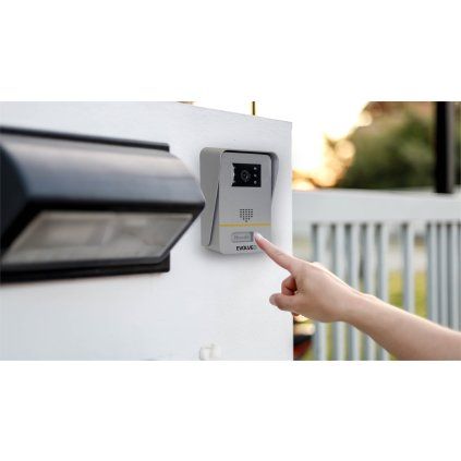 Evolveo DoorPhone AP1- 2 drátový videotelefon s aplikací černý