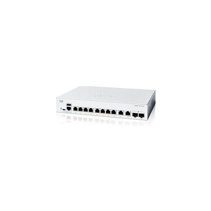 Cisco Catalyst switch C1300-8T-E-2G (8xGbE, 2xGbE SFP combo, fanless) - REFRESH