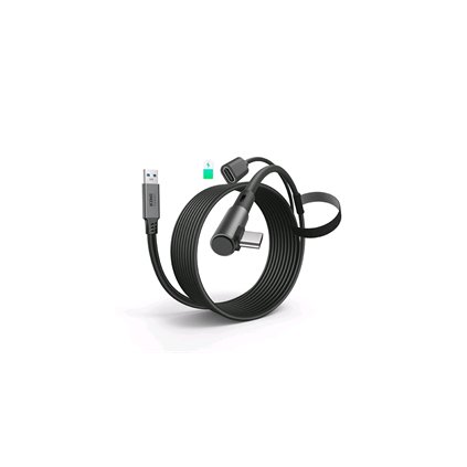 Kiwi design 5M Link Cable with charing, black