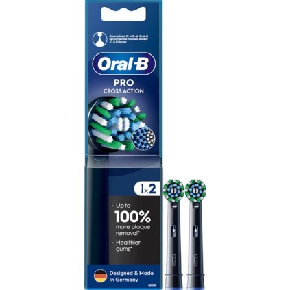 Oral-B Cross Action 2ks Black EB50