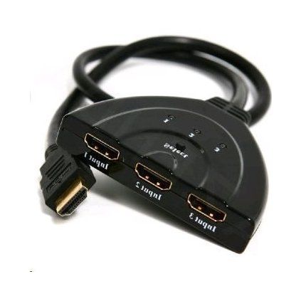 GEMBIRD Dat přepínač HDMI switch, 3 cesty