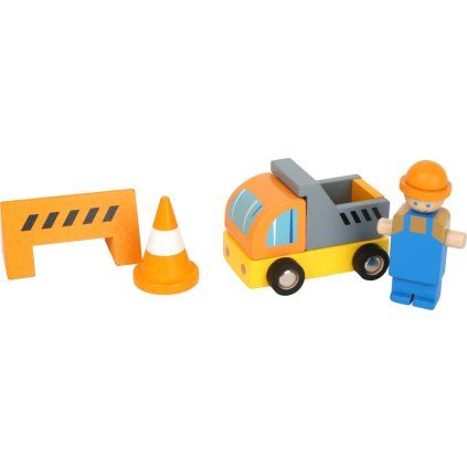 small foot Dřevěný jeřáb s příslušenstvím