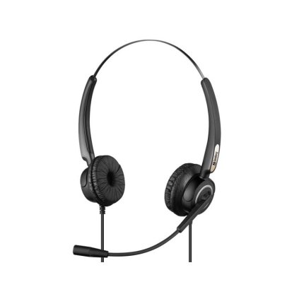 Sandberg PC sluchátka USB Pro Stereo Headset s mikrofonem, černá