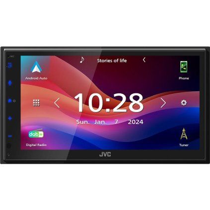 JVC KW-M695DBW CAR PLAY, Android auto