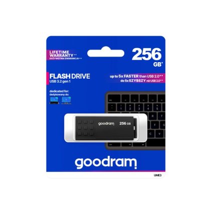 GoodRam Flash disk USB 3.2 256GB černý