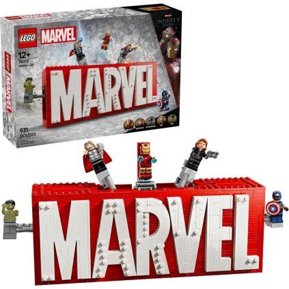 Lego Logo MARVEL a minifigurky 76313 