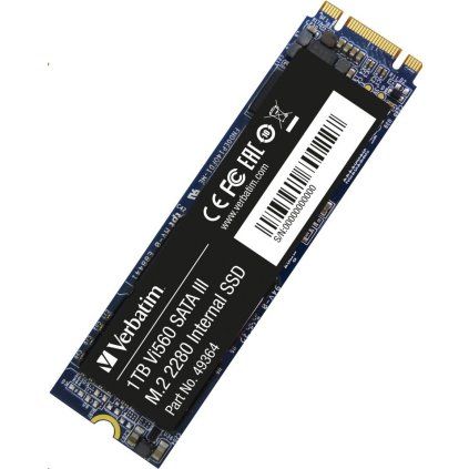 Verbatim SSD Interní disk M2 SATA III Vi560 S3, Solid State Drive 1TB 49364