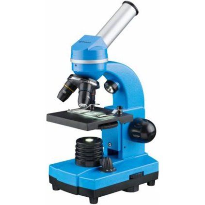 Bresser Junior Student Biolux SEL Microscope, blue