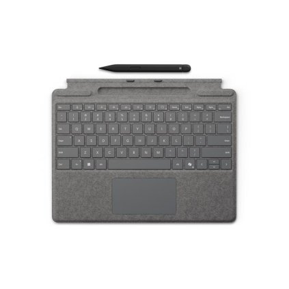 Microsoft Surface Pro Keyboard + Slim Pen 2 Bundle (Platinum),  Commercial,  ENG