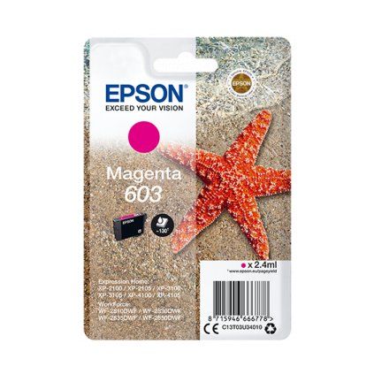 Epson singlepack, Magenta 603 C13T03U34010