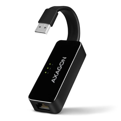 Axagon ADE-XR, USB2.0 - externí Fast Ethernet adaptér, auto install 