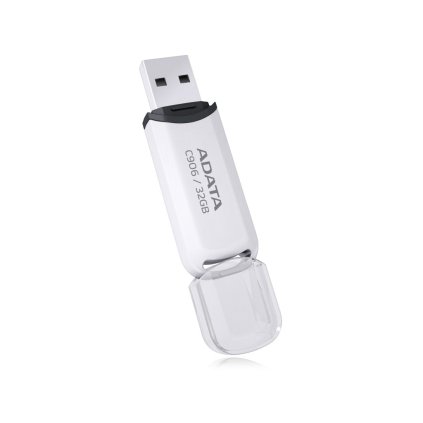 ADATA F C906 32GB - USB Flash Disk, bílý