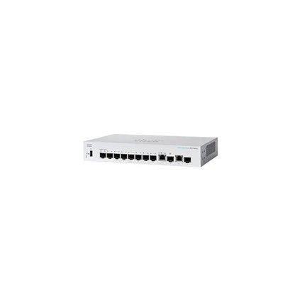 Cisco switch CBS350-8S-E-2G-EU (8xSFP, 2xGbE SFP combo,fanless) - REFRESH