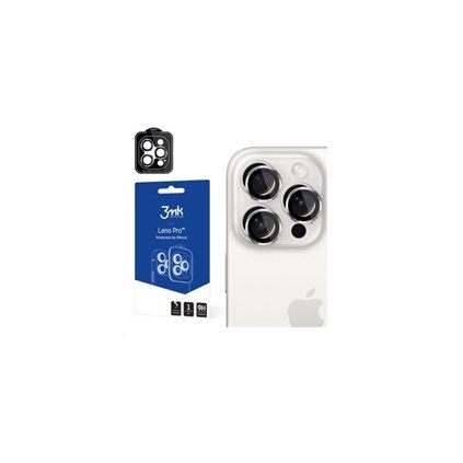 3mk Lens Protection Pro pro Apple iPhone 15, Silver