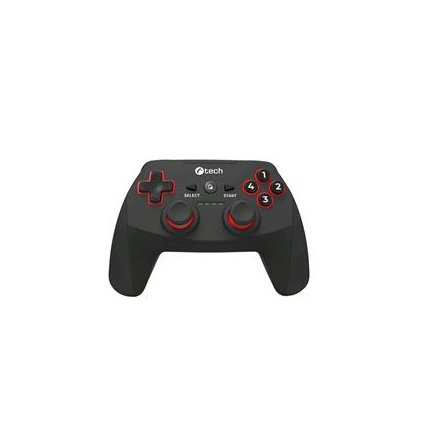Gamepad C-TECH Khort pro PC/PS3/Android, 2x analog, X-input, vibrační, bezdrátový, USB