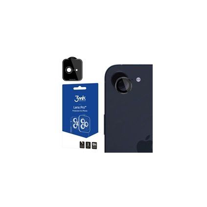 3mk Lens Protection Pro Black pro Apple iPhone 16E