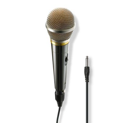 Hama dynamický mikrofon Vocal Pro, XLR/jack 6,35 mm, kovový