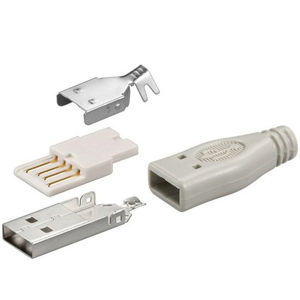 Goobay Konektor USB typu A samec pájecí konektor