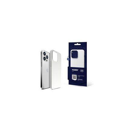 3mk Hardy Silicone MagCase pro Apple iPhone 15 Pro, Silver-White