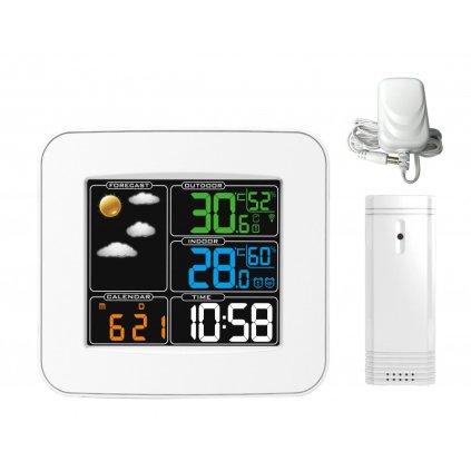 BRAVO Meteostanice B -5154 bílá 