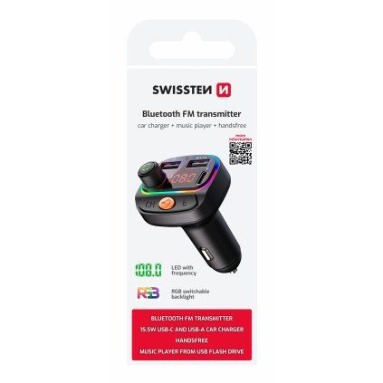 Swissten FM Transmitter RGB