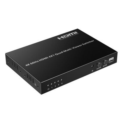 PremiumCord HDMI 1 vstup - 4 výstupy, Video Wall controller