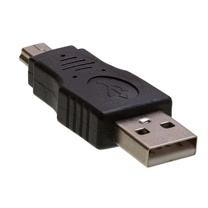 PremiumCord USB redukce A-B M/M mini USB 5pin