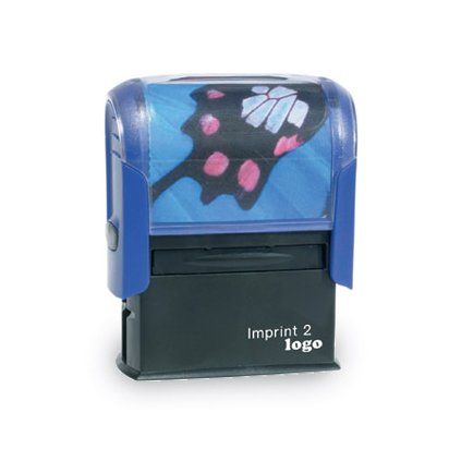 Razítko IMPRINT 2/modrá-černá