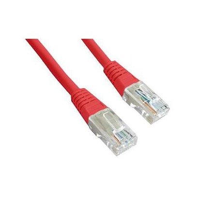 GEMBIRD Eth Patch kabel c5e UTP 3m RED