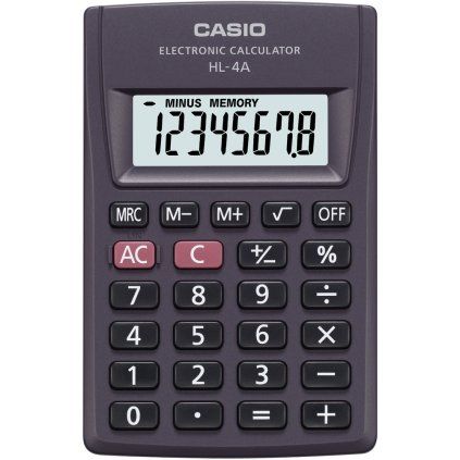 CASIO HL 4  kalkulačka kapesní