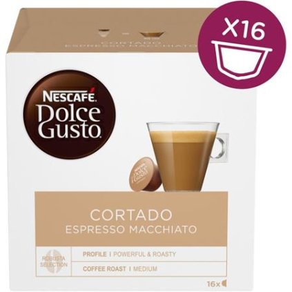 Nescafé Dolce Gusto Cortado, 16 kapslí