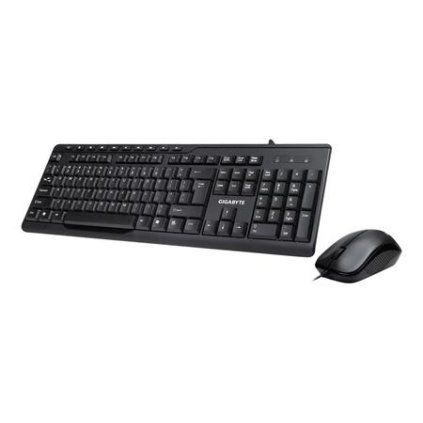 Gigabyte KM6300 Kit Wired GK-KM6300 Black