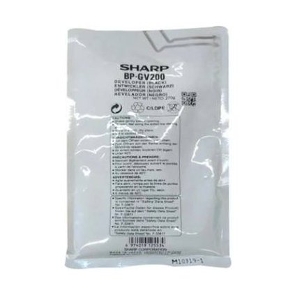 Sharp originální developer BP-GV200, black, 75000str.