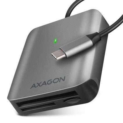 AXAGON CRE-S3C, šedá