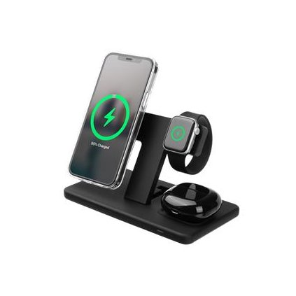 Fixed MagPowerstation 3-v-1 černý